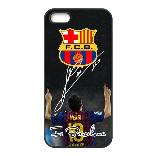 6119081370330 - SOKY(TM) F.C.B MESSI CELL PHONE CASE FOR IPHONESE