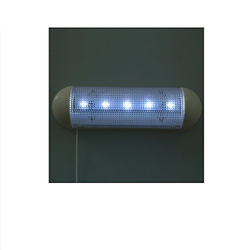 0611968729973 - 5LED SOLAR LAMP ROOM SPLIT TYPE LED SOLAR LIGHT OUTDOOR CORRIDOR LIGHTS GARDEN LIGHTS LUMINARIA SOLAR PANEL WHITE