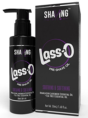 0611968786624 - SHAVING STATION - PRE SHAVE OIL - PARABEN & SULPHATE FREE - 50ML - HIMALAYAN LAVENDER