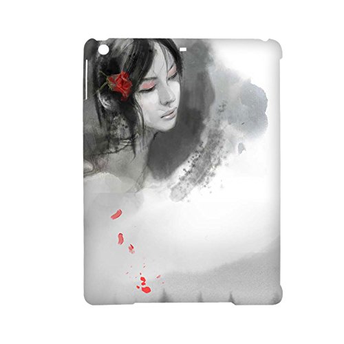 6119707899092 - FOR KID PHONE CASES DESIGN ASIAN CHINESE INK PAINTING THINNESS FOR IPAD AIR 1ST PLASTICS