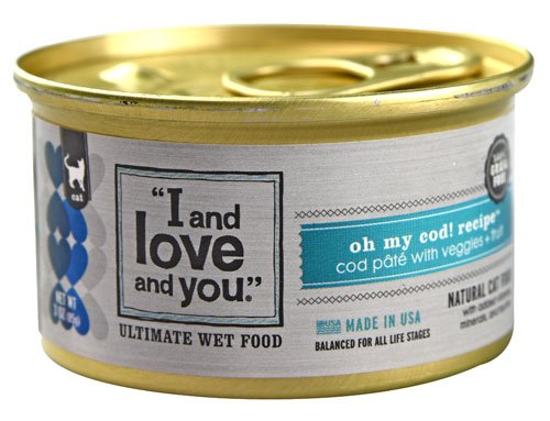 0612016019473 - I AND LOVE AND YOU CAT FOOD OH MY COD -- 3 OZ