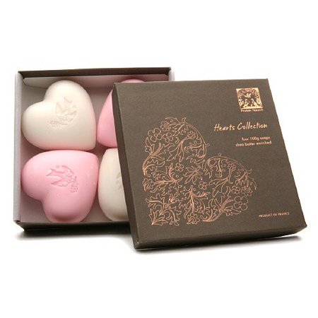 0612082652055 - HEARTS COLLECTION GIFT BOX FOUR SOAPS 1 SET