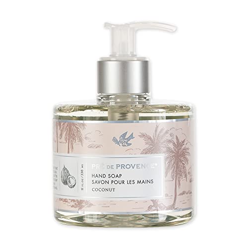 0612082773903 - PRE DE PROVENCE COLLECTION LIQUID HAND SOAP, SOOTHS & SOFTENS WHILE CLEANSING, ENRICHED WITH SHEA BUTTER, VITAMIN E & GLYCERIN, SOFT & SOOTHING, 11 FL OZ, COCONUT