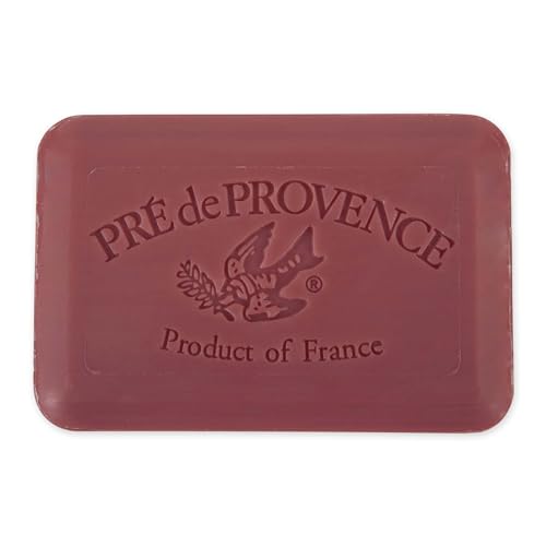 0612082776881 - PRE DE PROVENCE ARTISANAL SOAP BAR, ENRICHED WITH ORGANIC SHEA BUTTER, NATURAL FRENCH SKINCARE, QUAD MILLED FOR RICH SMOOTH LATHER, MANGOSTEEN, 8.8 OUNCE