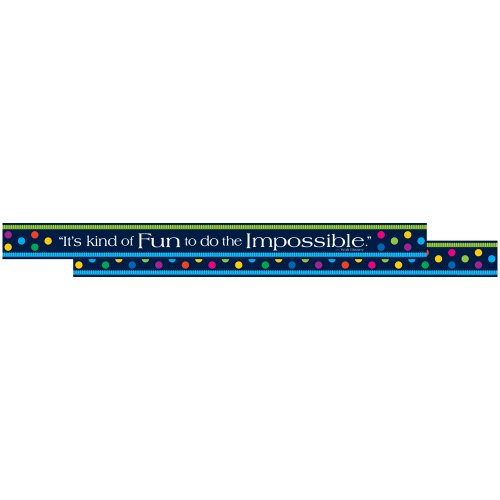 0612086009602 - IT'S KIND OF FUN TO DO THE IMPOSSIBLE DOUBLE-SIDED BORDER