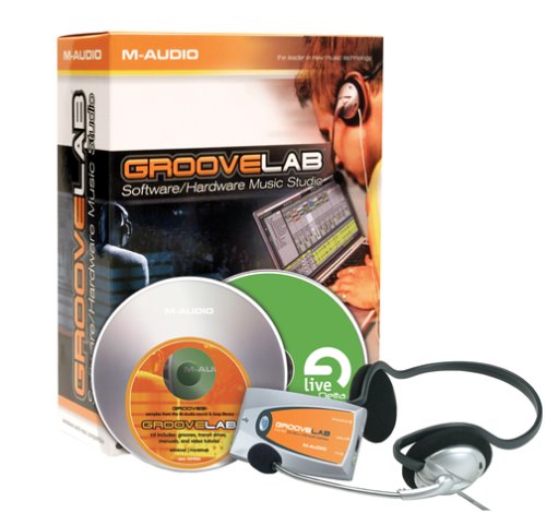 0612391991401 - M-AUDIO GROOVE LAB MUSIC SOFTWARE WITH MH1 HEADSET AND MIC