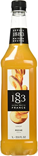 0612511043768 - MAISON ROUTIN 1883 PREMIUM SYRUP FLAVORINGS - PURLY MADE IN FRANCE, 1L BOTTLE