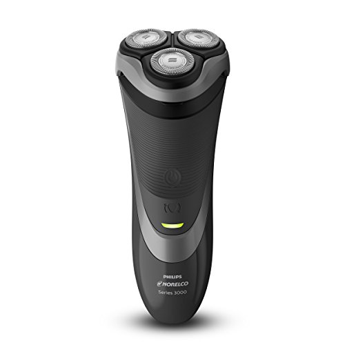 0612520702199 - PHILIPS NORELCO SERIES 3 S3560 WET AND DRY CORDLESS, RECHARGEABLE ELECTRIC MEN'S BEARD TRIMMER GROOMING ROTARY RAZOR SHAVER