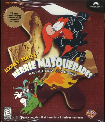 0612561134775 - LOONEY TUNES MERRIE MASQUERADES ANIMATED JIGSAW PUZZLES