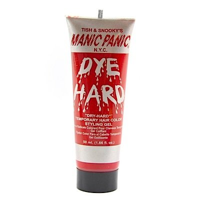 0612600121797 - MANIC PANIC DYE HARD HAIR COLOR STYLING GEL VAMPIRE RED