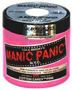 0612600710045 - MANIC PANIC AMPLIFIED SEMI-PERMANENT HAIR COLOR COTTON CANDY, PINK