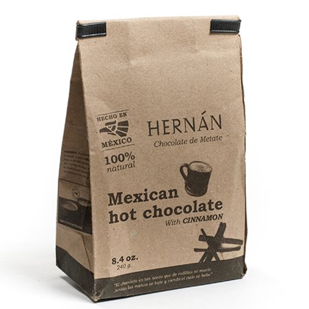 0612603000761 - MEXICAN HOT CHOCOLATE POWDER WITH CINNAMON (8.4 OUNCE)