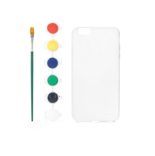 0612615077850 - KIKKERLAND PAINT YOUR OWN PHONE CASE, IPHONE 6