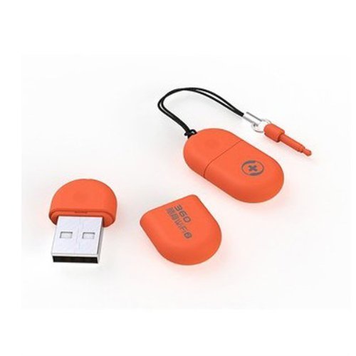 0612677065703 - GENERIC JT098 PORTABLE MINI WIRELESS ROUTER WIFI 2 SIGNAL PRODUCER & 10T CLOUD STORAGE USB FLASH DISK - RED