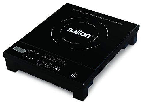 0061283106377 - SALTON ID1293 PORTABLE INDUCTION COOKER WITH POT, BLACK
