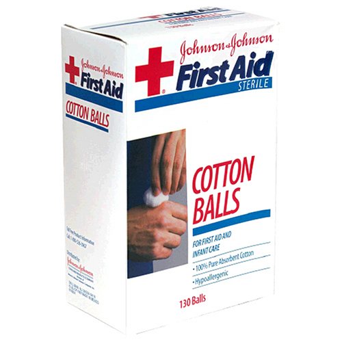 0612941061059 - JOJ6105 - JOHNSON AMP; JOHNSON COTTON BALLS FOR FIRST AID AND INFANT CARE