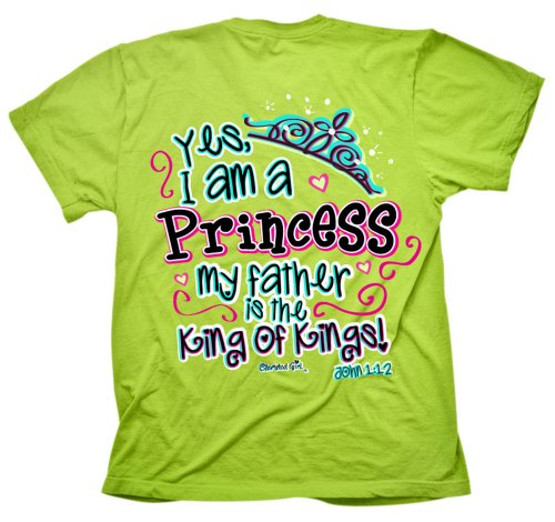 0612978287941 - YES I AM A PRINCESS, MY FATHER IS THE KING - T-SHIRT, XL