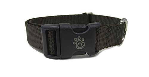 0613006060017 - CHIEF FURRY OFFICER SOLID WEBBING COLLAR, X-SMALL, BROWN