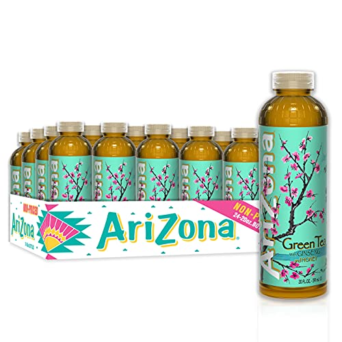 0613008741303 - ARIZONA GREEN TEA WITH GINSENG AND HONEY, 20 FL OZ (PACK OF 24)