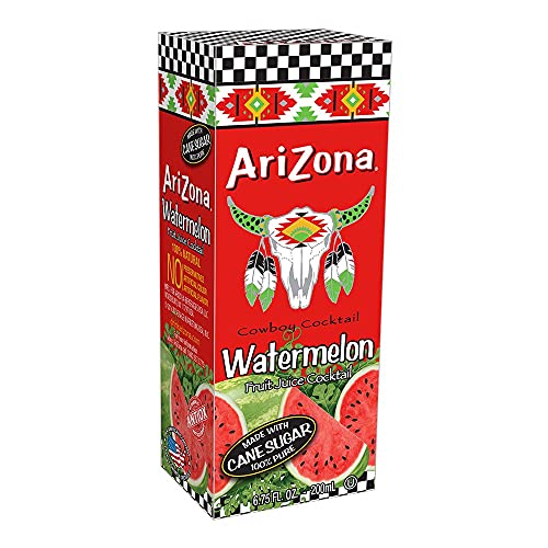 0613008750855 - ARIZONA WATERMELON DRINK, 6.75 FL OZ TETRA BOX (PACK OF 32)