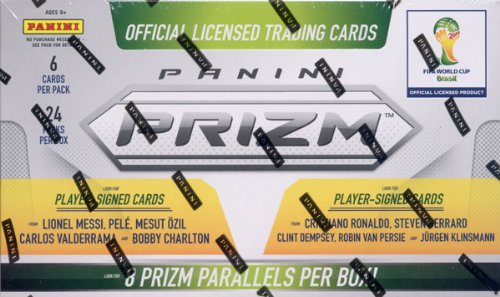 0613297784005 - OFFICIAL 2014 FIFA WORLD CUP BRASIL PANINI PRIZM TRADING CARDS BOX