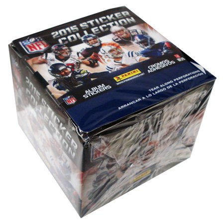 0613297866497 - NFL 2015 STICKER COLLECTION 50 COUNT BOX, BLACK