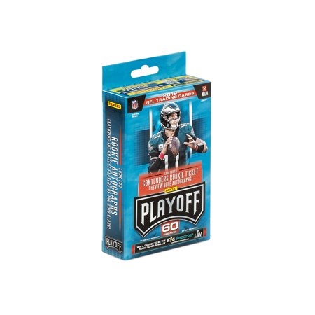 0613297942887 - 2019 PANINI PLAYOFF FOOTBALL HANGER BOX- 6 ROOKIES, 6 PARALLELS, 6 INSERTS PER BOX | AUTOGRAPHS 1:36 | ROOKIE GOAL LINE EXCLUSIVES!