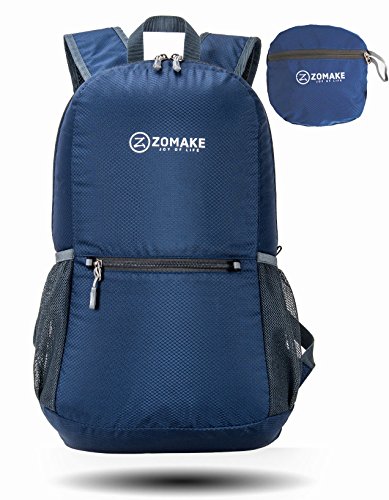 6135275846696 - ZOMAKE ULTRA LIGHTWEIGHT PACKABLE BACKPACK HIKING DAYPACK,SMALL BACKPACK HANDY FOLDABLE CAMPING OUTDOOR BACKPACK LITTLE BAG (JEWEL BLUE)