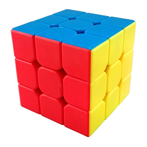 6136149863177 - GOODCUBE NEW YONGJUN YJ YULONG 3X3X3 STICKERLESS SPEED MAGIC CUBE 3 LAYER PUZZLE CUBES TOYS FOR KIDS