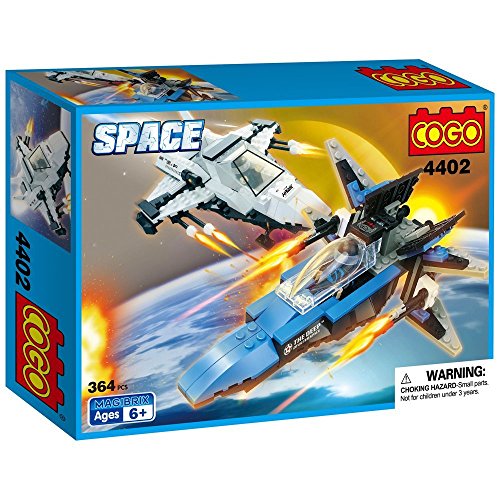 COGO 4402 A WING WITH X WING SPACE STARFIGHTER MODEL TOY BATTLE