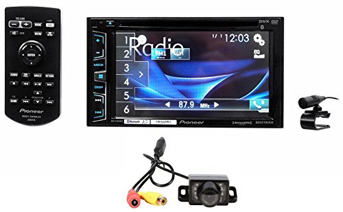 0613816022038 - PACKAGE: PIONEER AVH-X2800BS 6.2 2-DIN DVD/CD/MP3 CAR AUDIO MONITOR/RECEIVER WITH BLUETOOTH + ROCKVILLE RBC1 REAR VIEW BACKUP CAR CAMERA