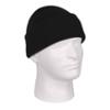 0613902057876 - ROTHCO DELUXE FINE KNIT COLD WEATHER WATCH CAP, HEAVYWEIGHT & WARM, BLACK