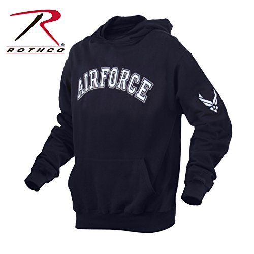 0613902204713 - ROTHCO AIR FORCE PULLOVER HOODIE, BLUE, SMALL