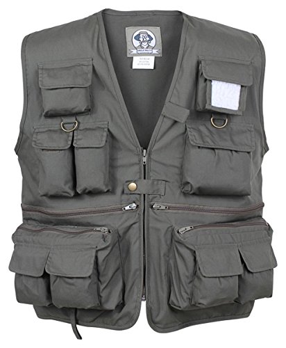 0613902754027 - ROTHCO UNCLE MILTY VEST - OLIVE DRAB, MEDIUM