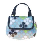 0614002001424 - PACIFIER POD BLUE SKY CLOVER 2-3 PACI'S ON THE GO TOTE WITH HANDLE