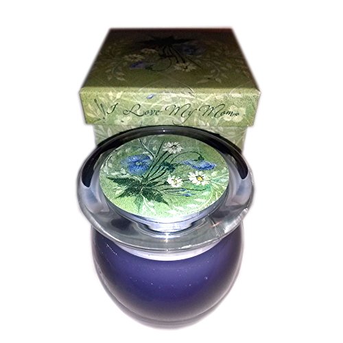 0614050044718 - LANG SCENTIMENTS MOTHER'S DAY GIFT BOXED JAR CANDLE GARDEN MEDLEY - LAVENDER