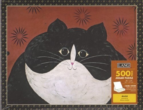 0614050065263 - JELLICLE CAT 500 PIECE JIGSAW PUZZLE BY LANG- ART BY WARREN KIMBLE