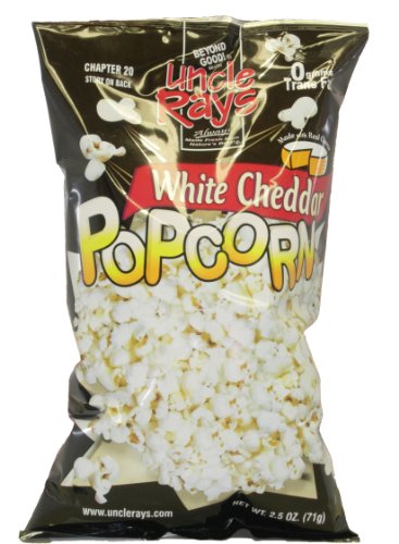 0614156061473 - UNCLE RAYS WHITE CHEDDAR POPCORN, 2.50-OUNCES (PACK OF 12)
