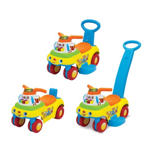 0614239082852 - FISHER-PRICE 3-IN-1 PUSH 'N SCOOT RIDE ON