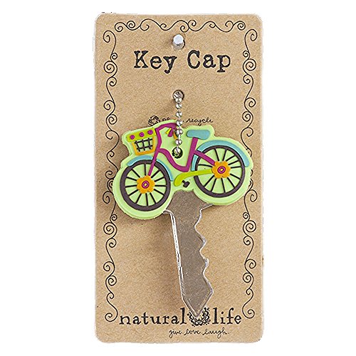 0614390316698 - NATURAL LIFE BICYCLE KEY CAP - KEY CHAIN