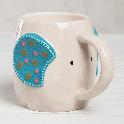 0614390347784 - NATURAL LIFE ELEPHANT YOU ARE LOVED MUG, MULTICOLOR
