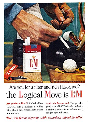 6150756955384 - 1964 VINTAGE MAGAZINE ADVERTISEMENT TOBACCO ALCOHOL , LOGICAL MOVE, ARE YOU FOR A FILTER AND RICH FLAVOR TOO