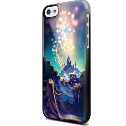 6152185978088 - DISNEY TANGLED LANTERNS FOR IPHONE AND SAMSUNG (IPHONE 5/5S BLACK)
