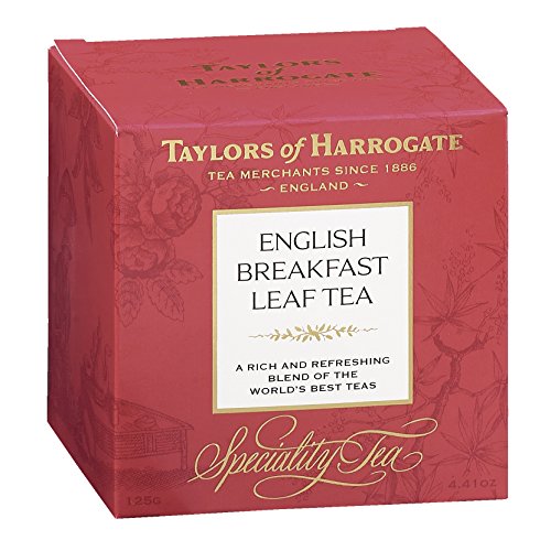 0615357119703 - TAYLORS OF HARROGATE ENGLISH BREAKFAST LEAF TEA, LOOSE LEAF, 4.4 OUNCE BOX