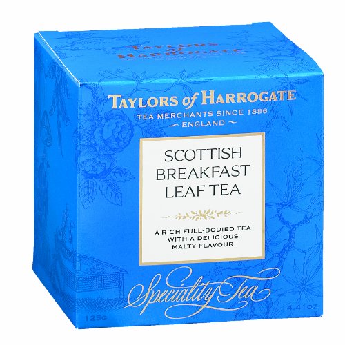 0615357119758 - TAYLORS OF HARROGATE SCOTTISH BREAKFAST LEAF TEA, LOOSE LEAF, 4.41 OUNCE BOX