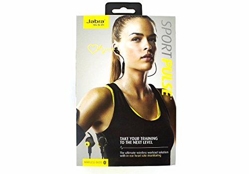 0615822006682 - JABRA SPORT PULSE WIRELESS BLUETOOTH STEREO EARBUDS WITH BUILT-IN HEART RATE MONITOR