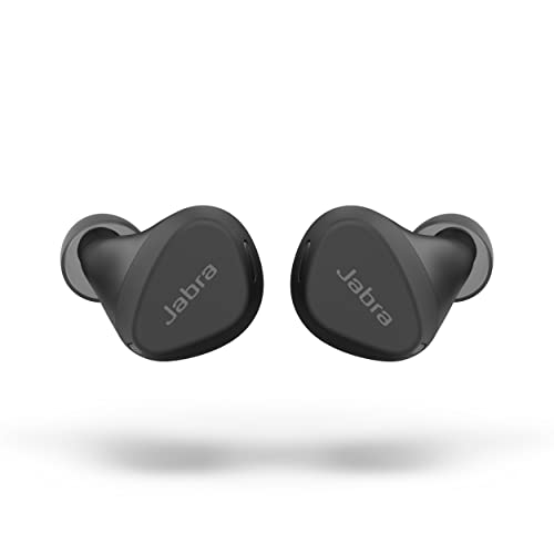0615822016346 - JABRA ELITE 4 ACTIVE IN-EAR BLUETOOTH EARBUDS - TRUE WIRELESS EAR BUDS WITH SECURE ACTIVE FIT, 4 BUILT-IN MICROPHONES, ACTIVE NOISE CANCELLATION AND ADJUSTABLE HEARTHROUGH TECHNOLOGY - BLACK