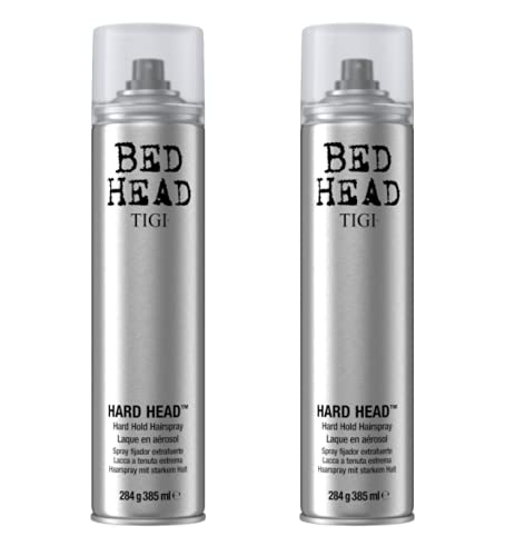 0615908420982 - TIGI BED HEAD HARD HEAD EXTRA STRONG HOLD HAIRSPRAY 10.6 OZ (PACK OF 2)