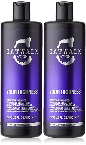 0615908426182 - TIGI CATWALK YOUR HIGHNESS ELEVATING SHAMPOO FOR FINE, LIFELESS HAIR, 25.36 OUNCE (PACK OF 2)