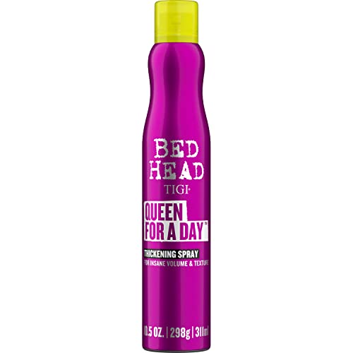 0615908431193 - BED HEAD BY TIGI QUEEN FOR A DAY THICKENING SPRAY FOR FINE HAIR 10.5 OZ